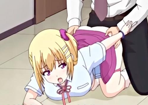 【エロアニメ】小生意気な女子高生におしおきするためにイキリたった肉棒を突き上げる！！