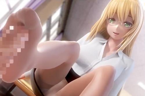 【３Dアニメ】変態教師と禁断SEX！エロい身体に射精が止まらず何度も出されてしまう！