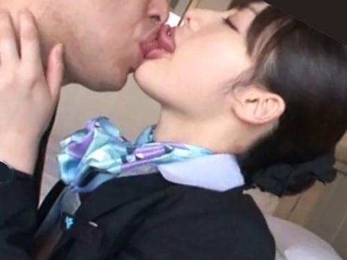 【春原未来】巨乳CAがおっさんとのSEXで仕事のストレス発散ｗ