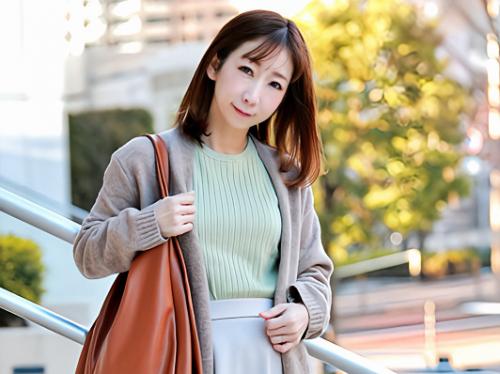 【素人×人妻】華奢なカラダがエロいホテル経営マネージャーの38歳妻！