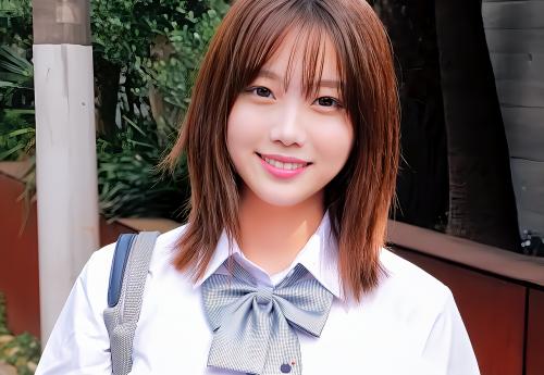 【素人×JK】「大人のオチンチン洗っちゃいました…♡」学校帰りの女子高生がデカチン洗体！
