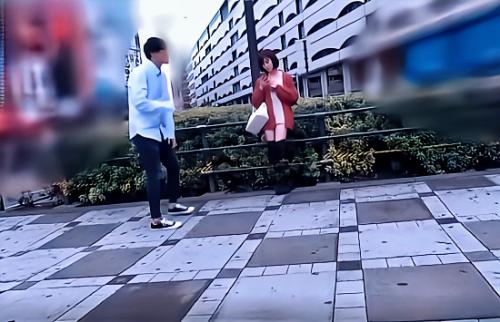 【マジックミラー号】芸能人かと思うくらいの美人JD発見！Fカップで意識高い系のエロい素人をゲット！