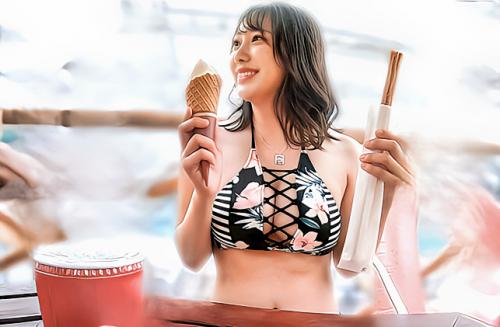 【素人ナンパ】声をかけたら意気投合！「彼ピと別れたから超遊んでまぁｗｗす！」極上G乳パイズリがエロすぎる水着ギャル！