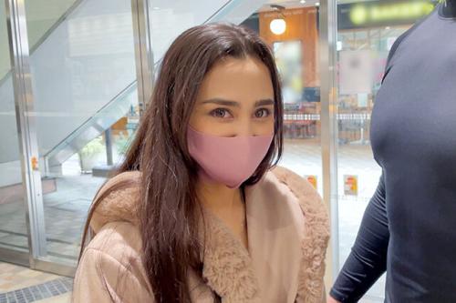 【素人】寝取られ願望の夫がブラジルハーフ妻を抱かせて旦那も乱入3P！