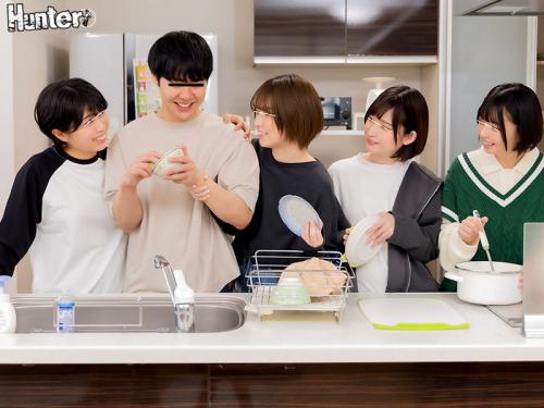 【シェアハウス】「私のこともエッチな目で見て欲しい…」ボーイッシュな女子たちとのシェアハウス！