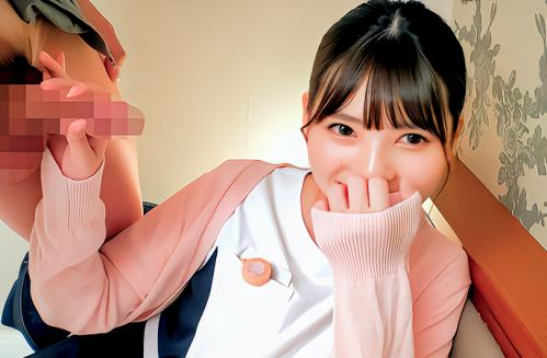 【素人ナンパ】「なんか先っぽから出てないですか…？」男子をギンギンにフル勃起させる歯科のナースさん！