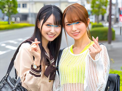 【MM号】「勝った方は10万円もらえるんですよね…」お姉ちゃんのテクを見たJKの拙い手コキがキュンです…♡
