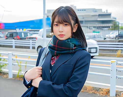 【MM号】お悩み相談にエスカレート！大人のセックスを目の前で見て杭打ち騎乗位で腰をふる制服ロリJK！