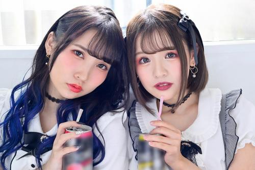 【W地雷系女子】「ねぇ次は私に出して？」チンポ奪い合いツンデレ淫語で痴女るロリ系地雷女子！