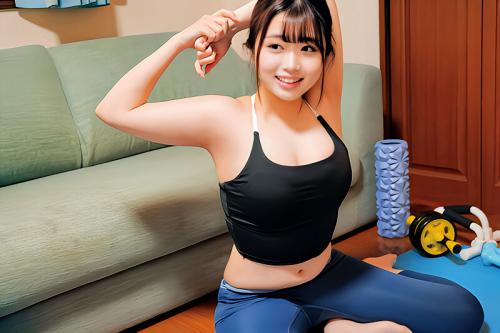 【素人×盗撮】「あれ…？私なんだか興奮してる？」出張パーソナルトレーニングのインストラクター盗撮