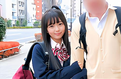 【MM号】「いつも見てるからわかるでしょ？」彼氏のチンポより大人の中出しチンポでイッてしまった制服の貧乳ロリJK！