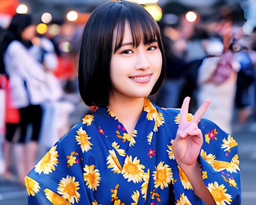 【素人ナンパ】花火大会に来ていた浴衣美人の素人まんこに中だしセックス！＜赤面女子＞