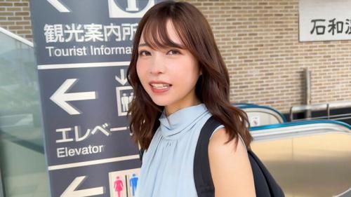 【本物人妻】旦那以外の男だと初めての温泉旅行！チンポとキスが好きな大阪の看護師ママ！