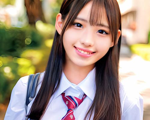 【素人ナンパ】ゆるふわ巨乳なアニメ声の萌女子を学校帰りに声をかけてエッチないたずら！＜赤面女子＞