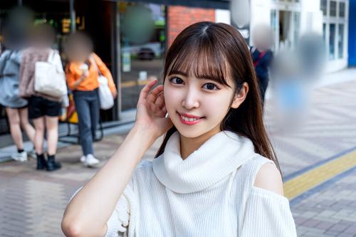 【素人】激細ウエストが魅力的なエロボディ！ぐうかわ女子大生とイチャラブデート！