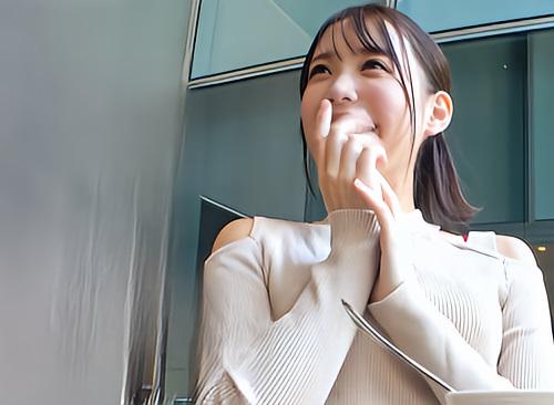 【素人】透明感ある色白美少女エステ嬢はオナニーまで見せてくれるドMな淫乱ビッチでした！