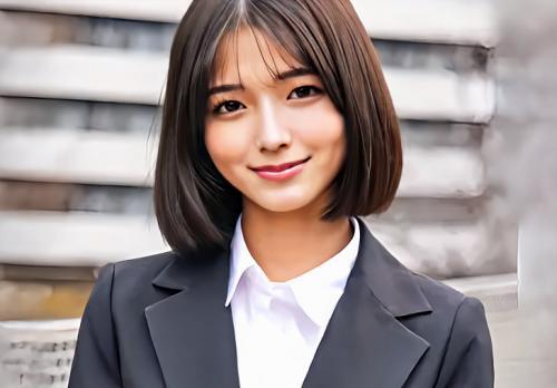 【素人ナンパ】貧乳ロリでスーツ姿の就活中の女子大生！「ストレスがエグい…」発散の濃密エッチ！