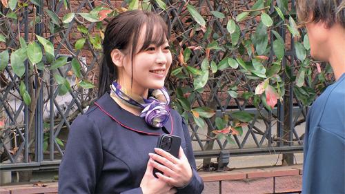 【素人ナンパ】有名百貨店勤務の巨乳の制服お姉さんは美容部員でした！
