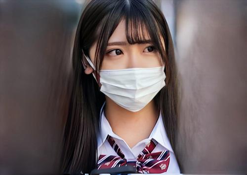 【素人×援交】「出したい時に出していいよ」とまじでお金にしか興味がない塩対応の制服ロリJK！
