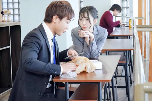 【後輩OLの誘惑】「童貞じゃない！」ってイキってる先輩をからかう可愛すぎる小悪魔後輩OL！