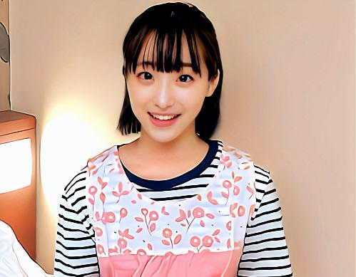【素人ナンパ】「おちんちん…w」反り立つバキバキ勃起チンポを前に激照れなロリ顔の現役保育士さん！