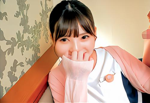【素人ナンパ】「わたしもちょっと敏感なんです…」頼んだら何でもやってくれるパイパン歯科ナースさん！
