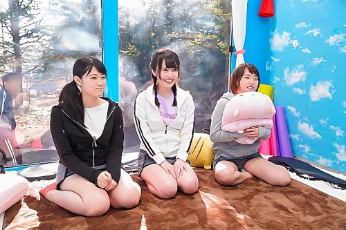 【MM号】バドミントン部の仲良しの女子大生3人組がやってきた！