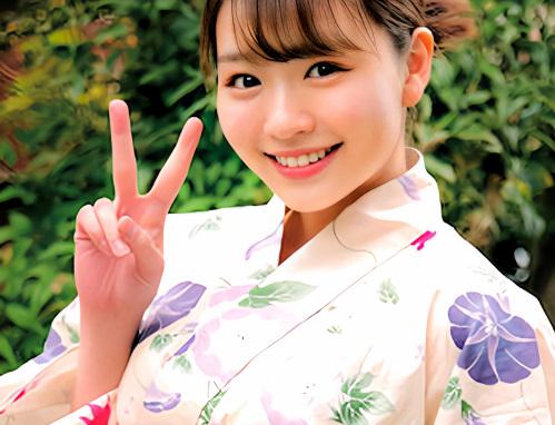 【素人ナンパ】ロリかわいい着物の女子大生に声掛けしてエッチなゲームに挑戦！
