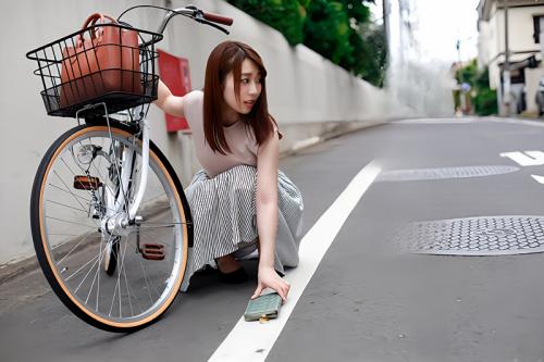【素人×企画】財布を拾ってネコババする女は体を使って見逃してもらうのかどうかを検証！