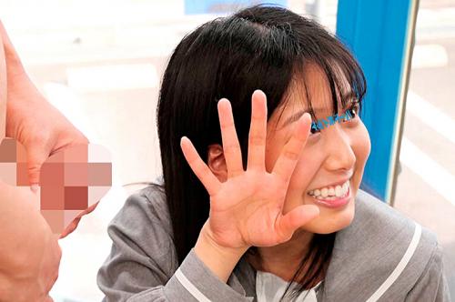 【マジックミラー号】「え！こっちは本物じゃん！」制服ロリの1cm1万円のギリギリディルドチャレンジ！