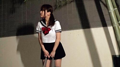 【JK中出し】Hカップ巨乳のオジさんのスケベなエッチが大好きな爆乳少女に中だしセックス！