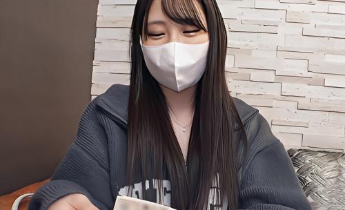 【素人×看護学生】マスク越しからでもわかるほどの美少女！学業で忙しくバイトする時間もない学生と円光！