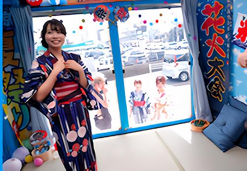 【MM号】「酔っ払っちゃった～！」花火大会へ向かう浴衣女子と野球拳！