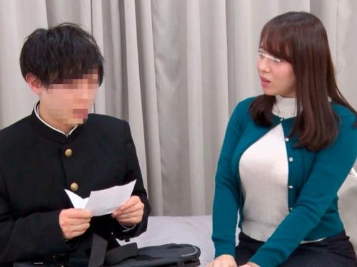先生と生徒の背徳SEXにびしょ濡れおまんこ！巨乳おっぱいエロボディ女教師が生徒のチンポを禁断の筆下ろしセックス！