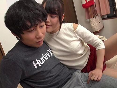妹の友達がパンチラしまってるんだがこれは200%誘っているに違いない！メッチャ可愛くてエロい制服美少女JKに理性崩壊！