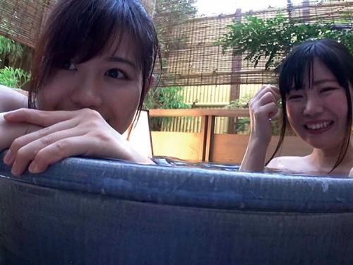 優しくて繊細な女同士のレズセックス温泉旅行で快感絶頂する淫乱エロパイパン美少女！