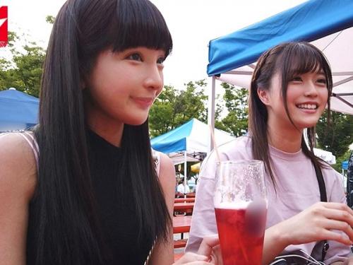 ほろ酔いエチエチJD2人組ナンパしてラブホでイチャラブエロセックス！都内某所のビールフェスで女子大生美少女ナンパ！