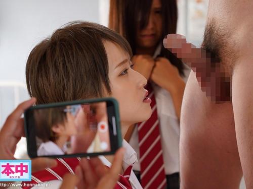 身代わりにされ強姦セックスの餌食となるボーイッシュ制服美少女JKの鬼畜地獄！助けた友達の前で孕ませ輪姦レイプ地獄！