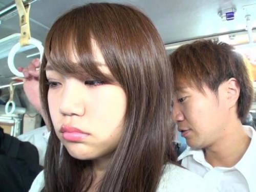 欲求不満お姉さんに優しくフェラ手コキに車内セックス！黒パンストむらむらだらけの満員バスの思春期男子生徒がフル勃起！