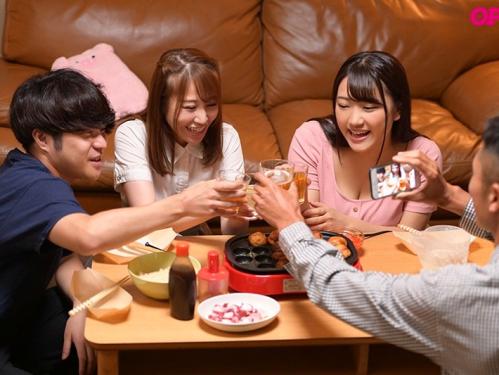 爆乳おっぱいエロボディで誘惑してきて我慢限界なし崩しエロセックス！絶対に手を出してはいけない彼女の友達の挑発！