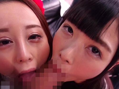 エロくて上手かった方に賞金100万円ゲーム！エロ娘MM号乗車でフェラテクを競い合いエロゲーム！
