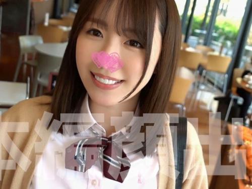 可愛いは大正義の色白巨乳おっぱいエロボディ制服美少女JKとデートからのラブホ連れ込み濃厚セックス！