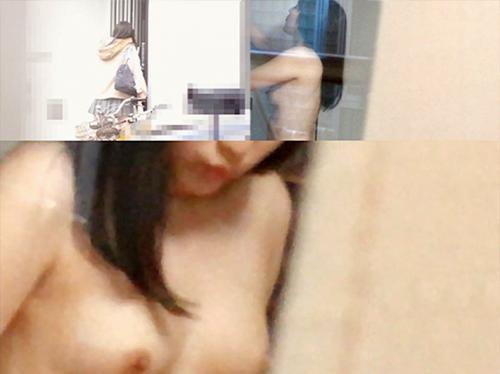 ストーキングで自宅までつけられ餌食となった制服美少女JK！電車内での痴漢に始まり追跡されての自宅特定強姦レイプ凌辱セックス！