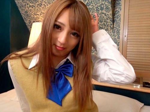 最高のスレンダーエロボディ制服美少女JKギャルとラブホでイチャラブセックス痙攣イキする淫乱ギャル娘！