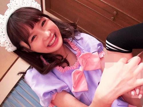 カワイイ妹系のロリ娘専門メイドデリヘルでオプション生ハメエロセックス！天使のように愛らしいちびっ子妹メイドがご奉仕！