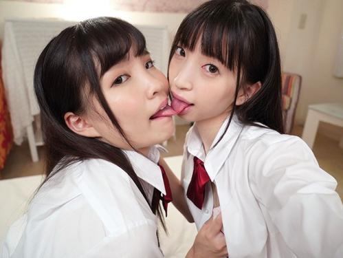 パートナーが犯されところを撮影し合う変態美少女監督の記録映像！濃密美少女レズハーレムを撮ってみた記録！