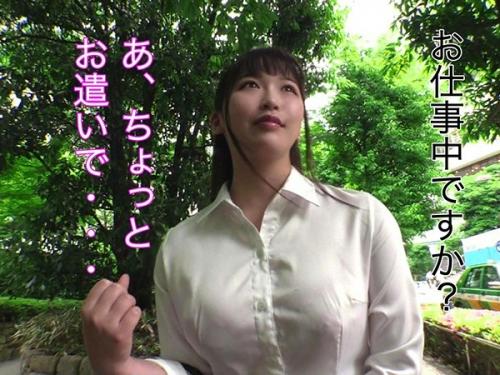 昼間っから巨乳OLと即ホテルで生ハメエロセックス！伝染してるパンスト穿いてるOLはスキがあり過ぎてヤレるのか？！