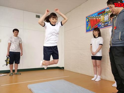 メダルカラーでエッチな体力測定スポーツテスト！金銀銅粉で必死で全力なエロ姿の汚れし乙女は美しい！