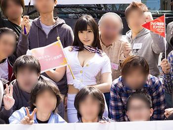 【北野のぞみ】黒髪ロングのスレンダー巨乳美少女が騎乗位やバックでハメられまくり！