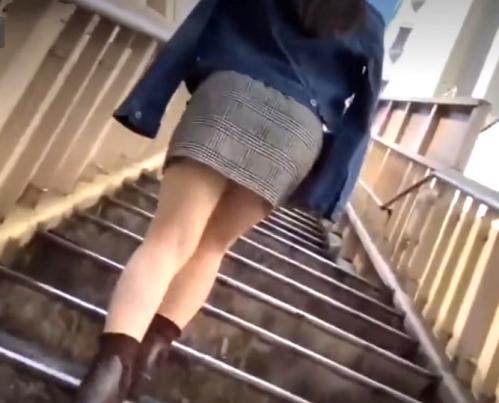 ガチ痴漢？｜素人娘をストーキングしてバス内で痴漢した後・・・
